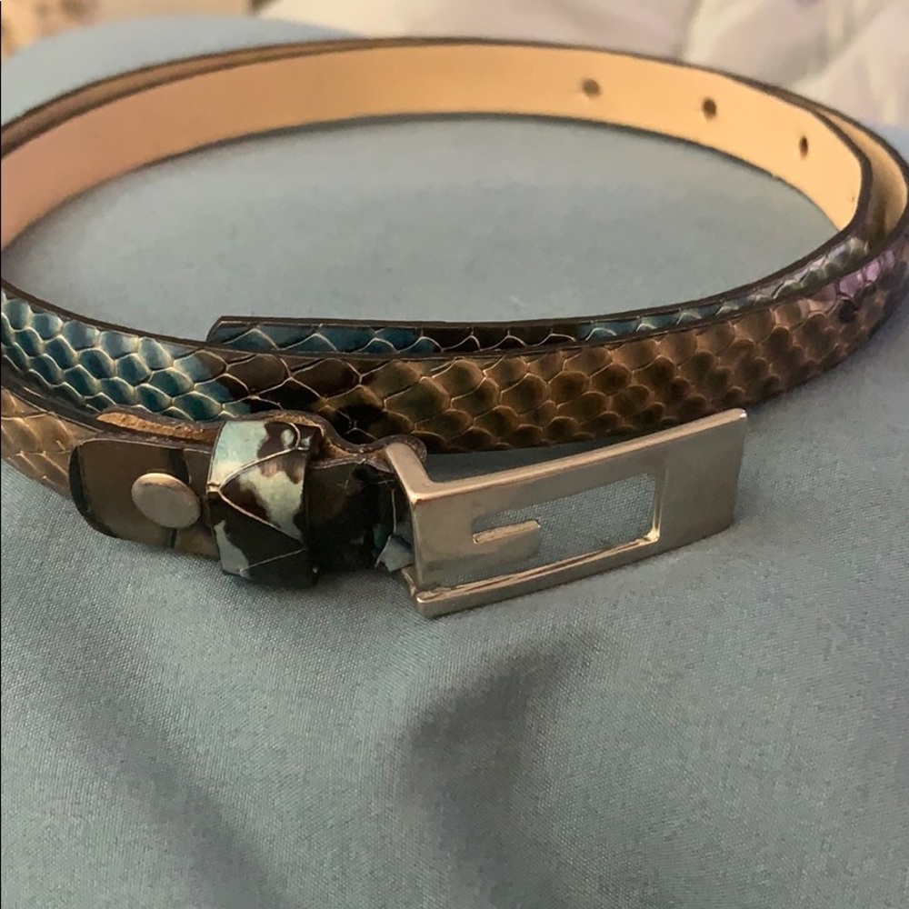 VERA PELLE leather belt